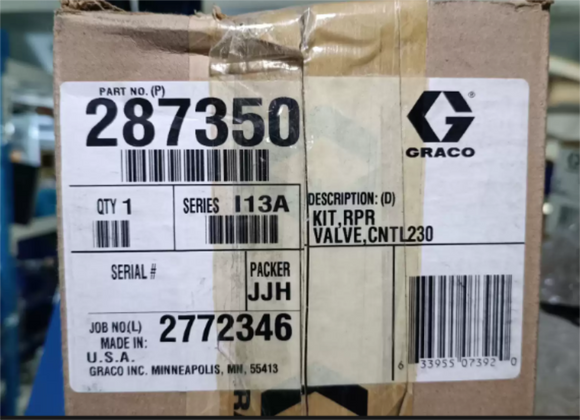GRACO 287350 Control valve
