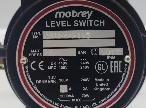 MOBREY S01DB F185 Level switch