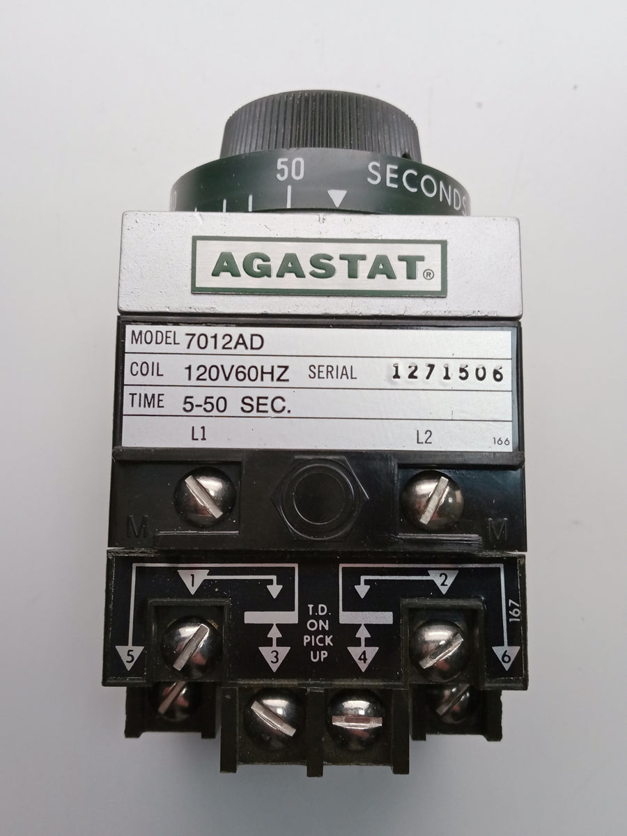 AGASTAT Relay 7012AD 3B Industry