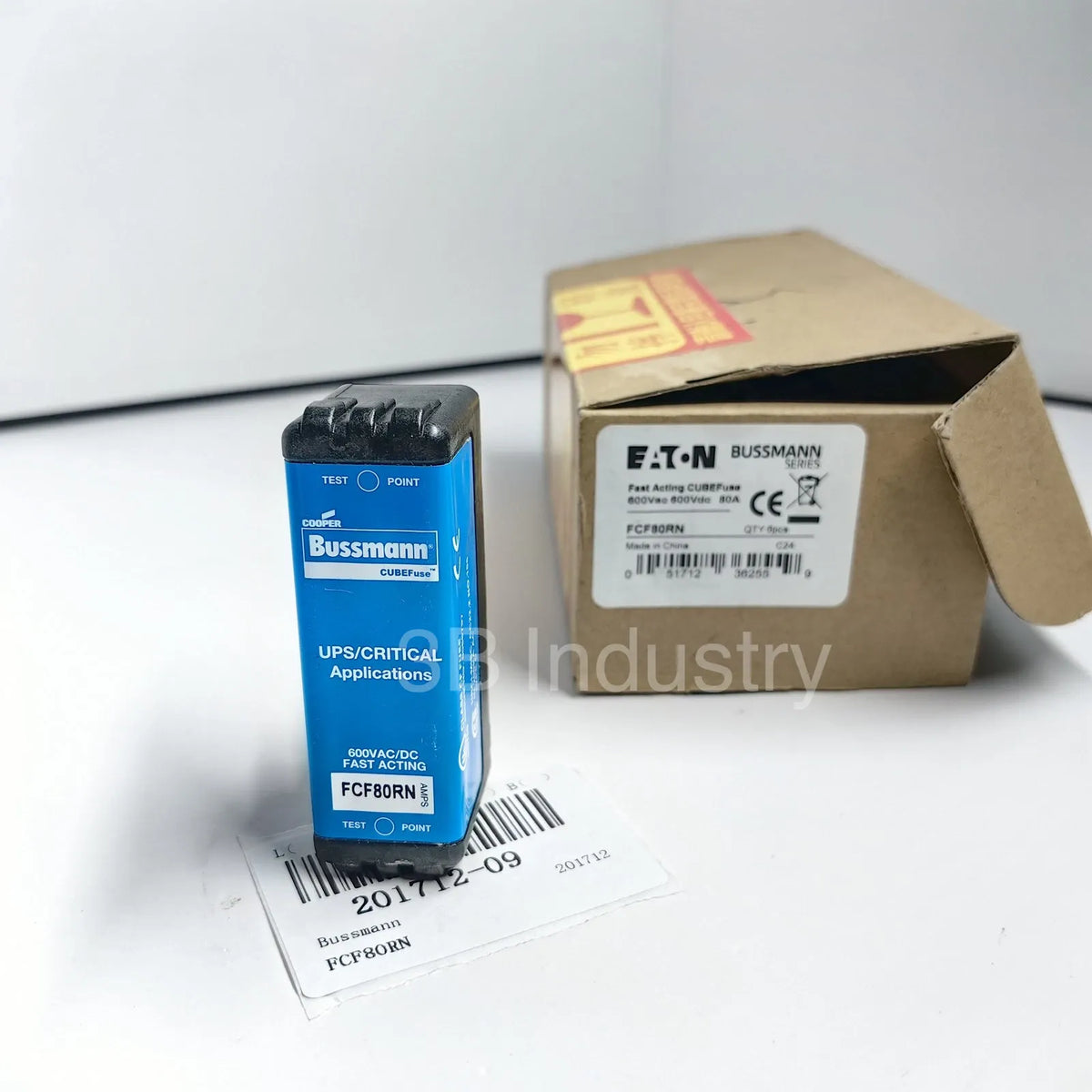 1PC Bussmann Fuse FCF80RN  (NEW)