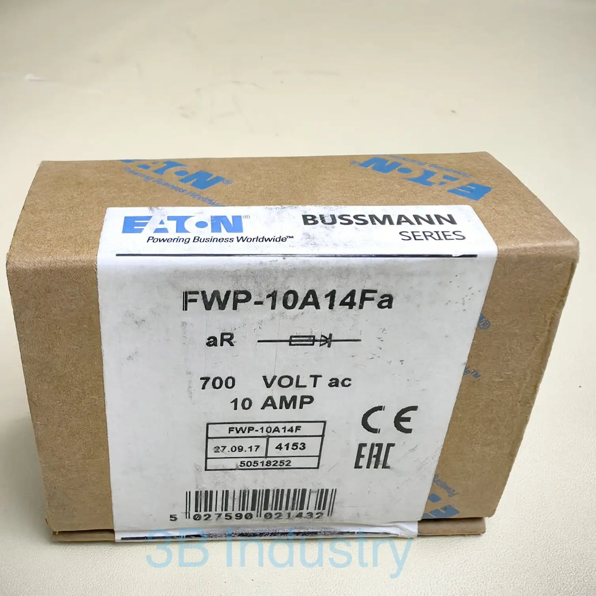 Bussmann Fuse FWP-10A14FA (1PC) - New with Factory Box