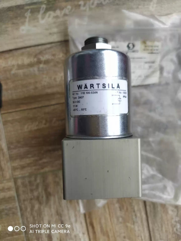 WARTSILA Solenoid valve 2A27