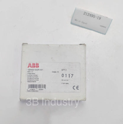 (2PCS) ABB HK1-11 AUXILIARY CONTACT 1SAM201902R1001 With Factory Box