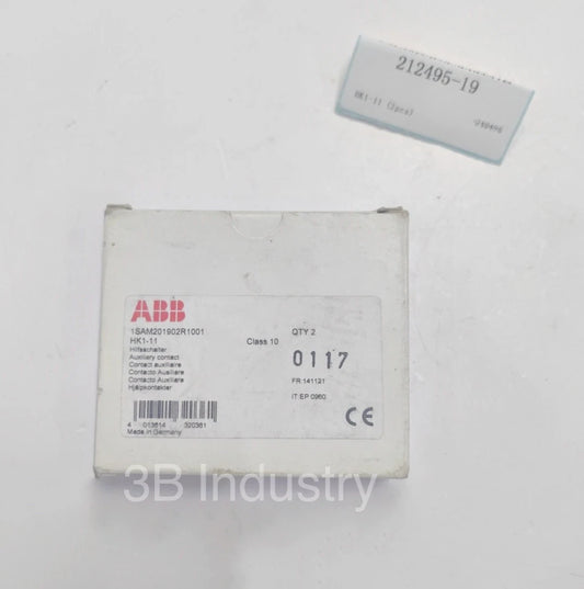 (2PCS) ABB HK1-11 AUXILIARY CONTACT 1SAM201902R1001 With Factory Box