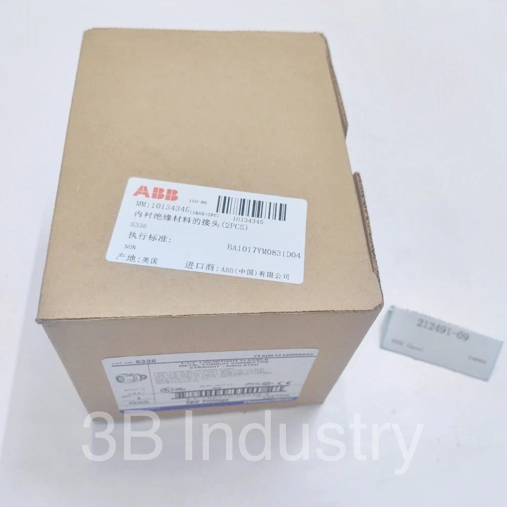 (2PCS/Box)THOMAS & BETTS 5336 Insulated Liquidtight Connector