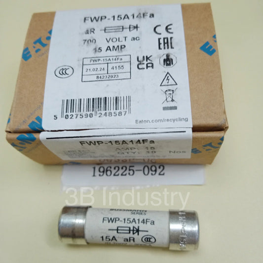 Bussmann Fuse FWP-15A14FA (1PC) NEW