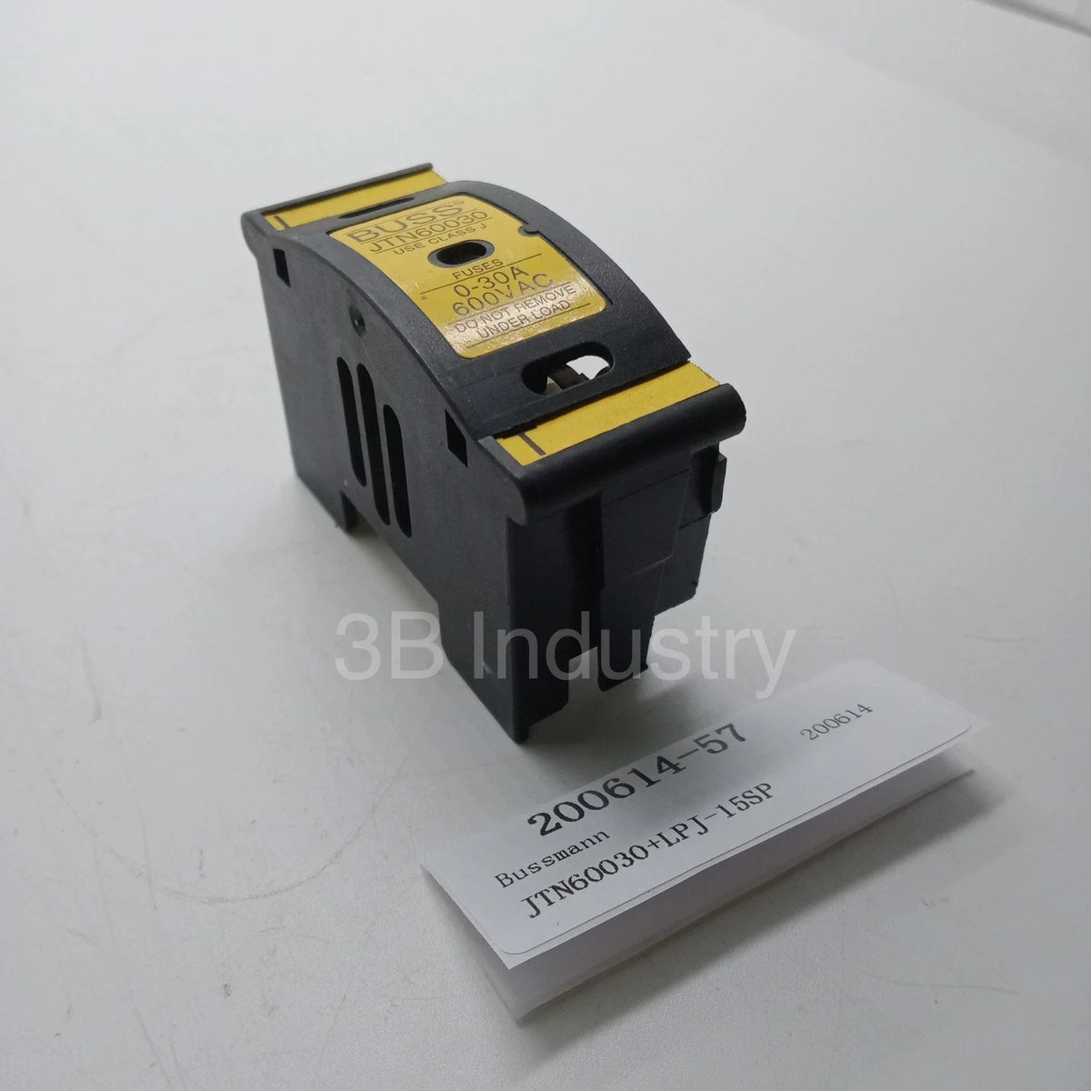 [Fully Stocked] Bussmann DUAL-ELEMENT TIME-DELAY Fuse JTN60030+LPJ-15SP (1PC)