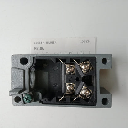 CUTLER HAMMER Limit switch E51RA