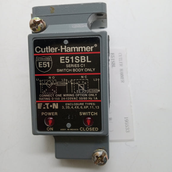 CUTLER HAMMER Switch E51SBL