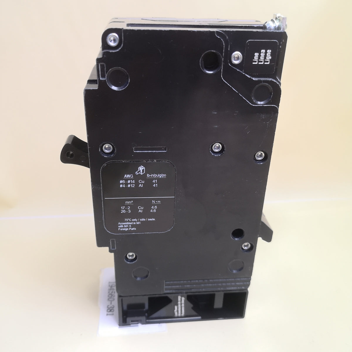 SQUARE D Circuit Breaker EDB14015EPD