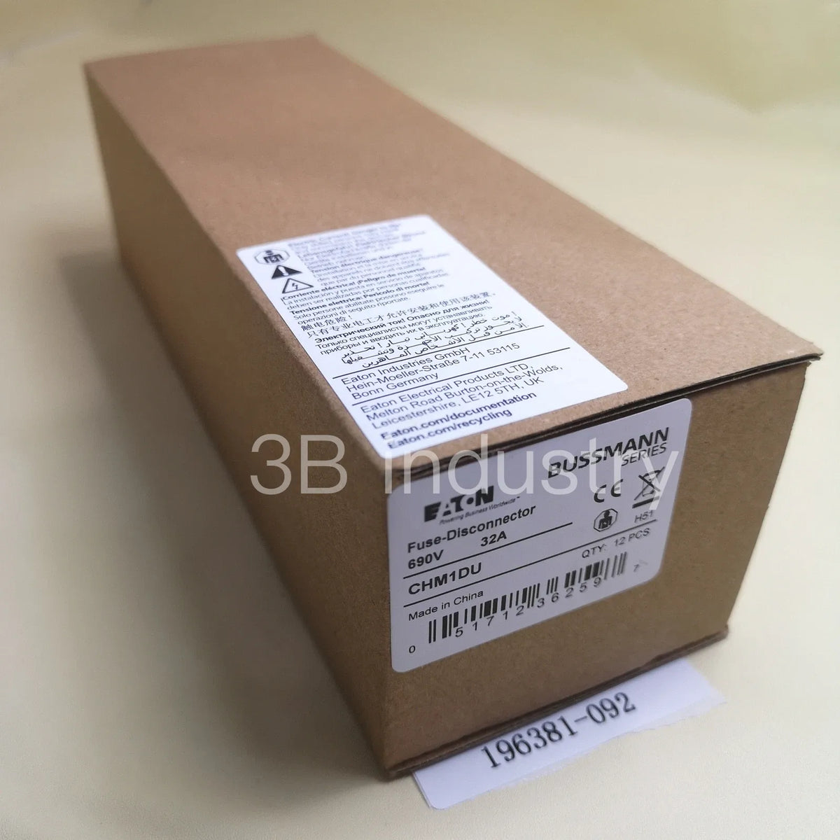 Eaton Bussmann Fuse Holder CHM1DU (12PCS/Box)