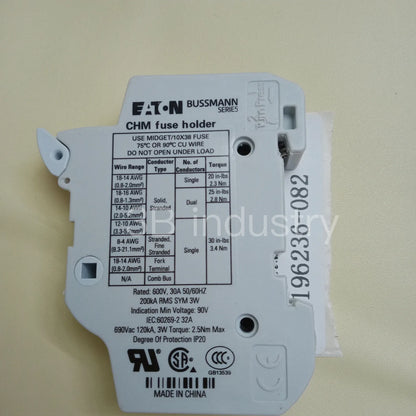 Eaton Bussmann Fuse Holder CHM1DU (12PCS/Box)