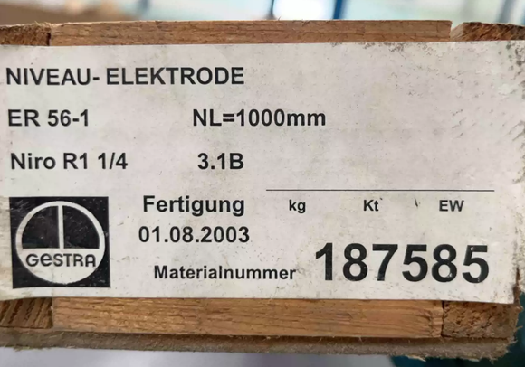 GESTRA ER 56-1 Conductivity