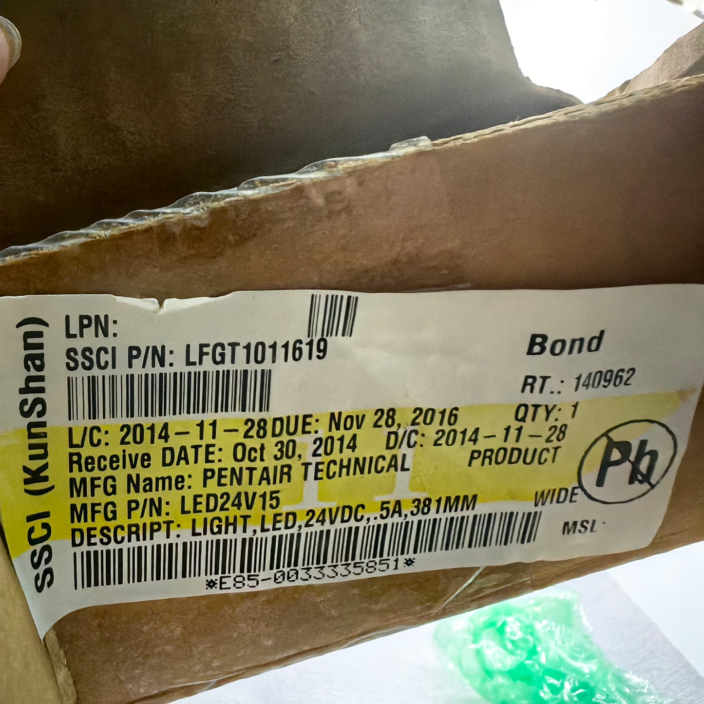 HOFFMAN LED lamp LED24V15