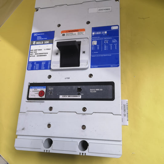 Cutler-Hammer Circuit Breaker MDLB3800T33W