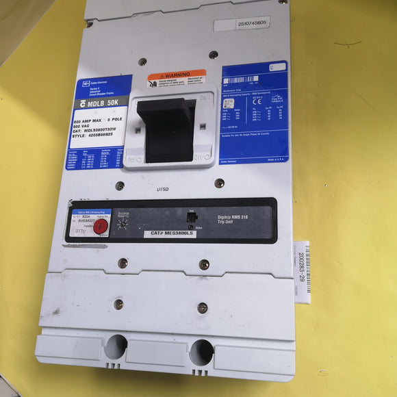 Cutler-Hammer Circuit Breaker MDLB3800T33W