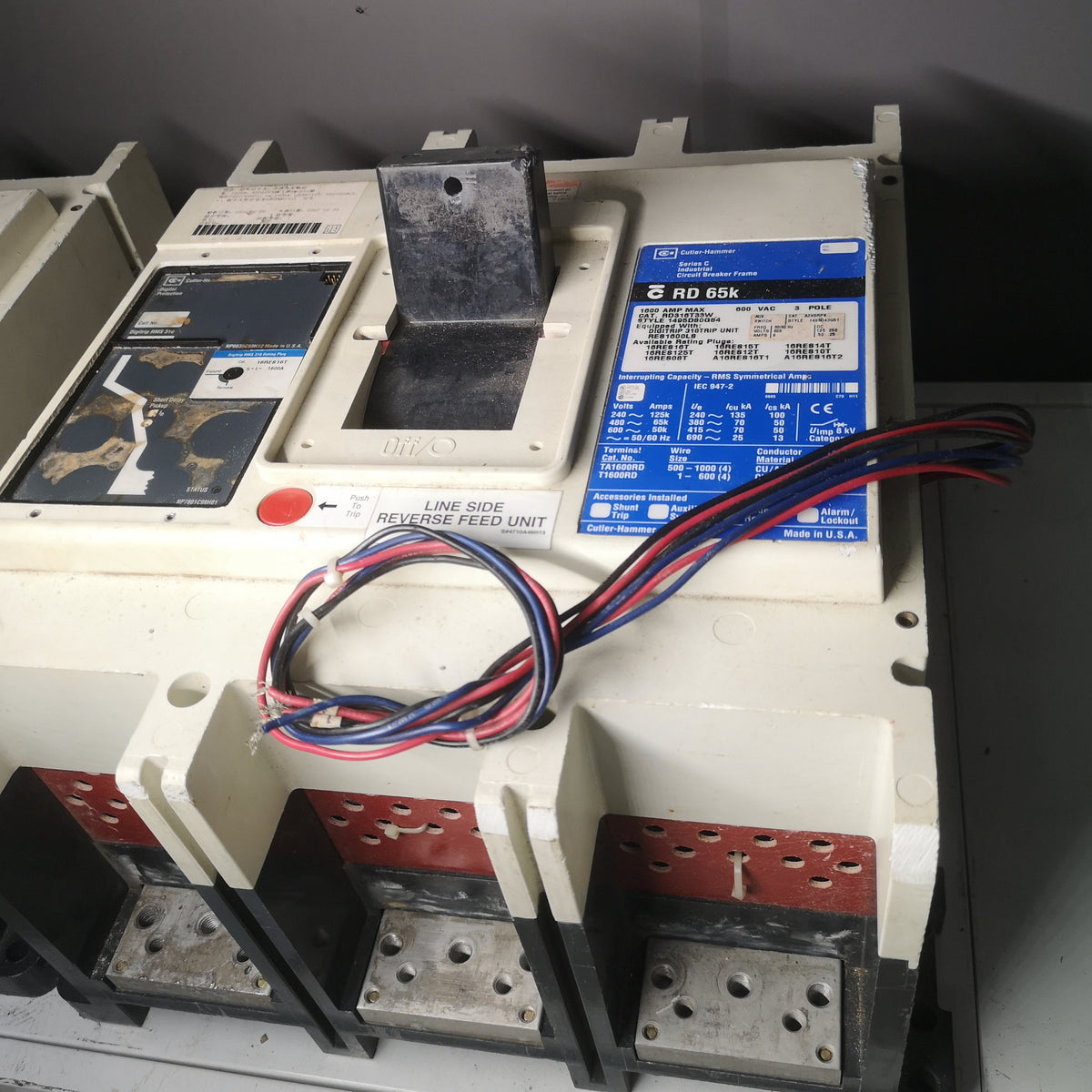 Cutler-Hammer Circuit Breaker RD316T33W - Used