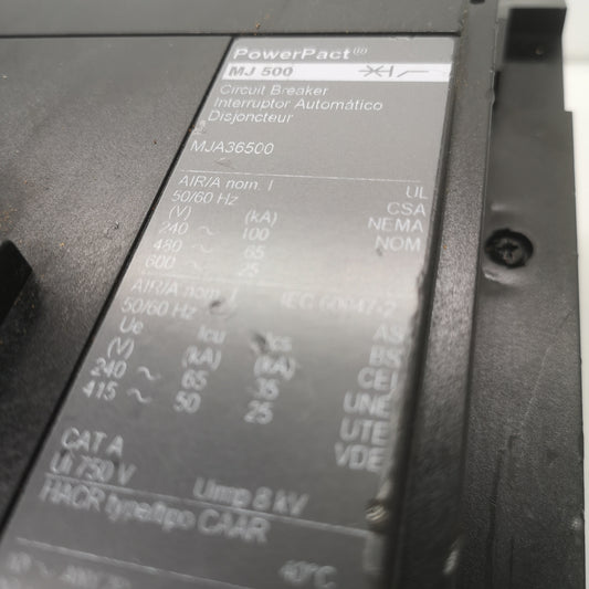 SQUARE D Circuit Breaker MJA36500