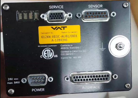 VAT 612XX-XEGC-AUB1-0001 Isolation Valve