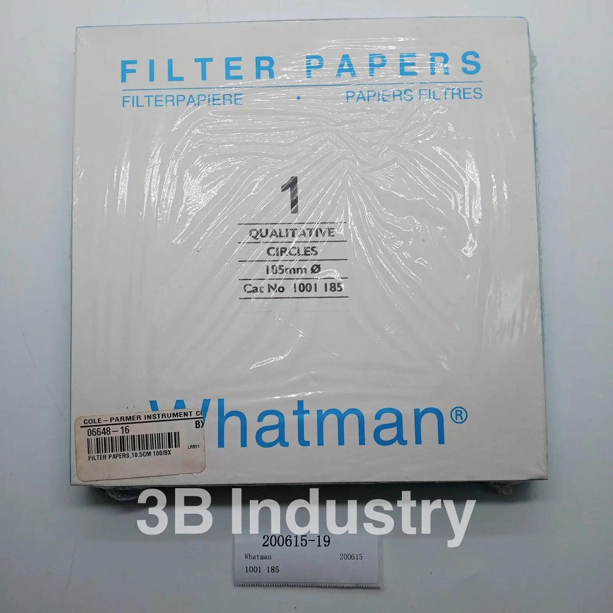 Whatman 185mm Filter Paper 1001 185 New