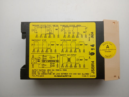 JOKAB Safety relay JSBR4 24VAC