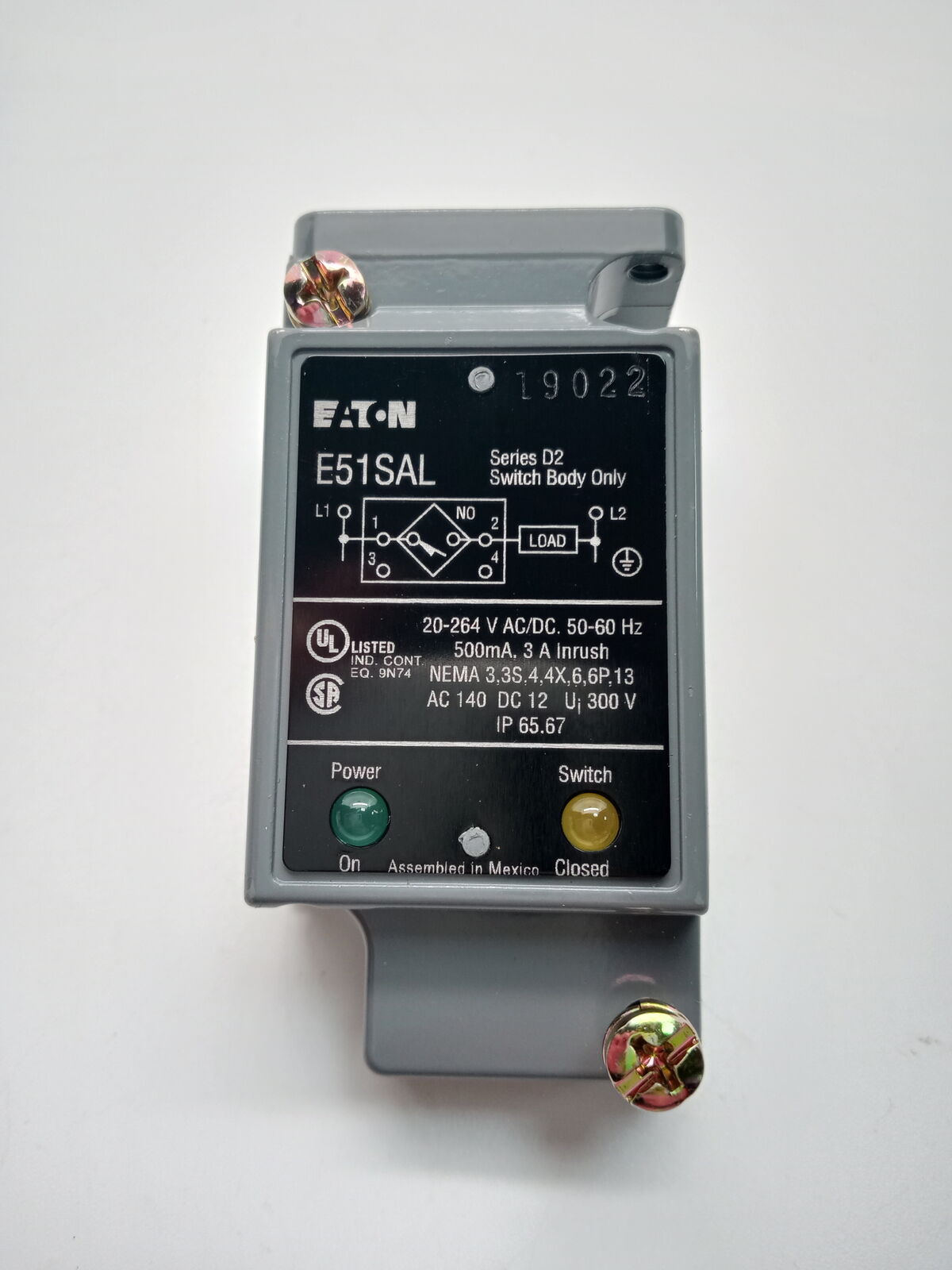Cutler-Hammer Limit Switch Body E51SAL