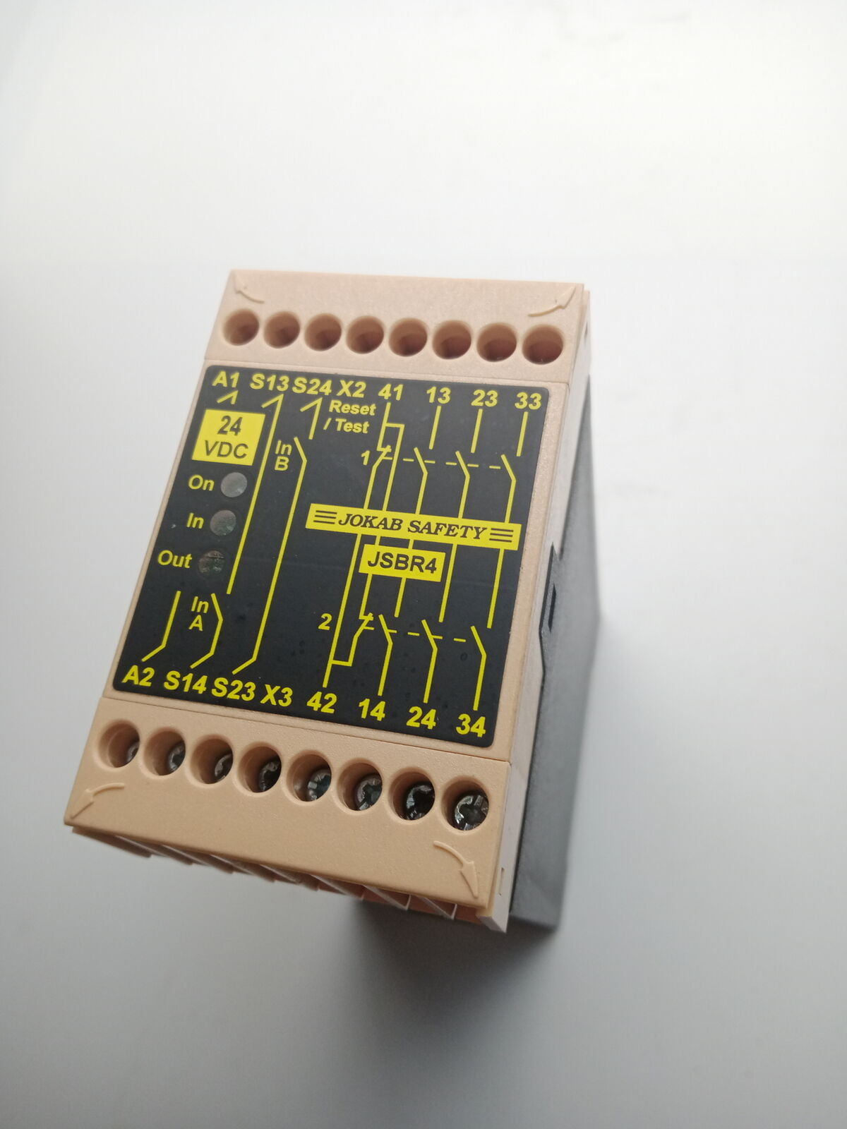 JOKAB Safety relay JSBR4 24VDC