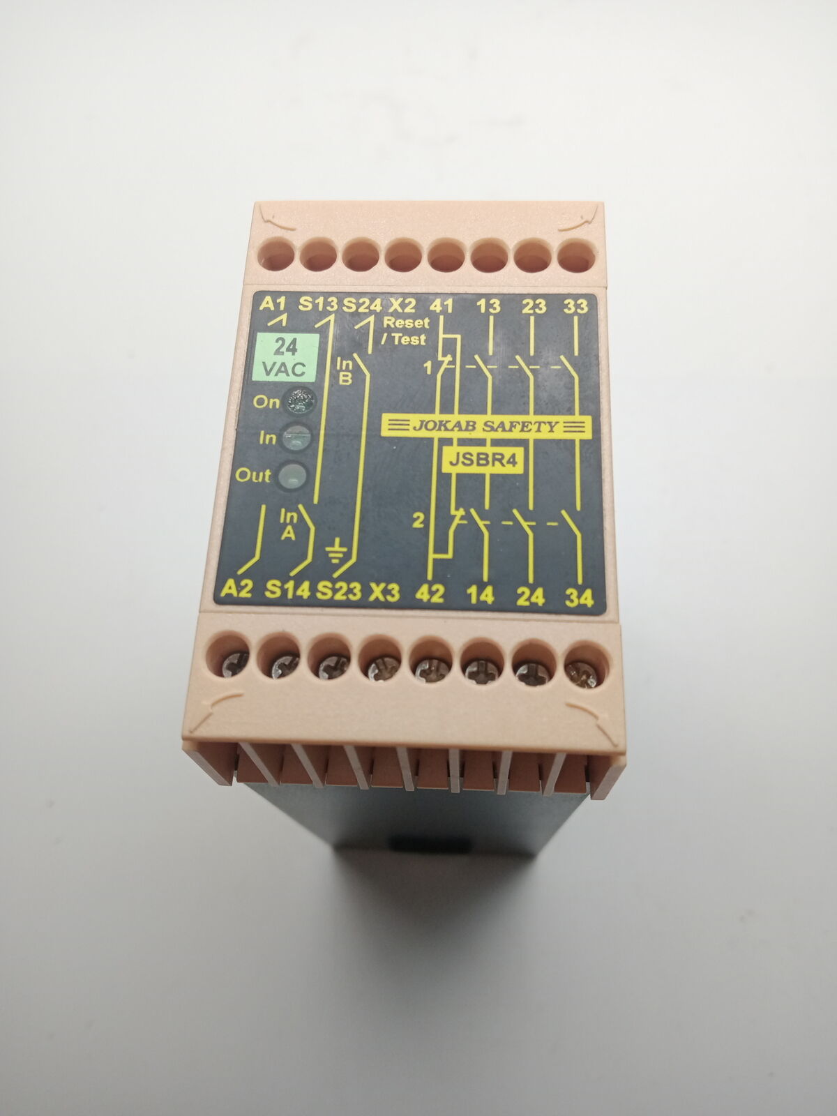 JOKAB Safety relay JSBR4 24VAC