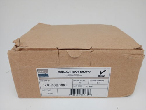 SOLA Power Supply SDP3-15-100T