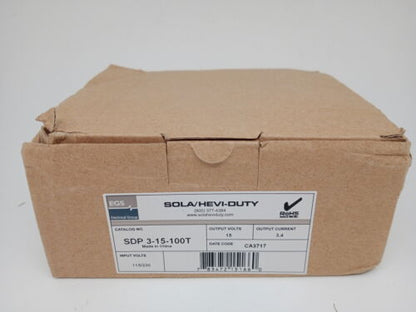 SOLA Power Supply SDP3-15-100T