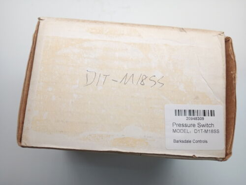 Barksdale Pressure Switch D1T-M18SS