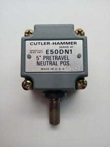 Cutler-Hammer Limit Switch Head E50DN1