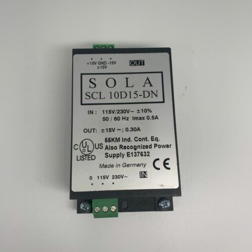 SOLA Power Supply SCL10D15-DN