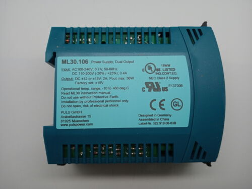 PULS Power Supply ML30.106