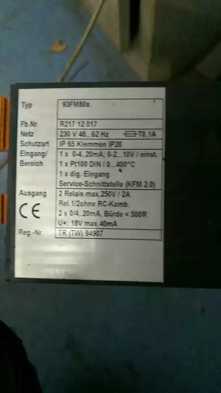 KFM Controller 93FM80S