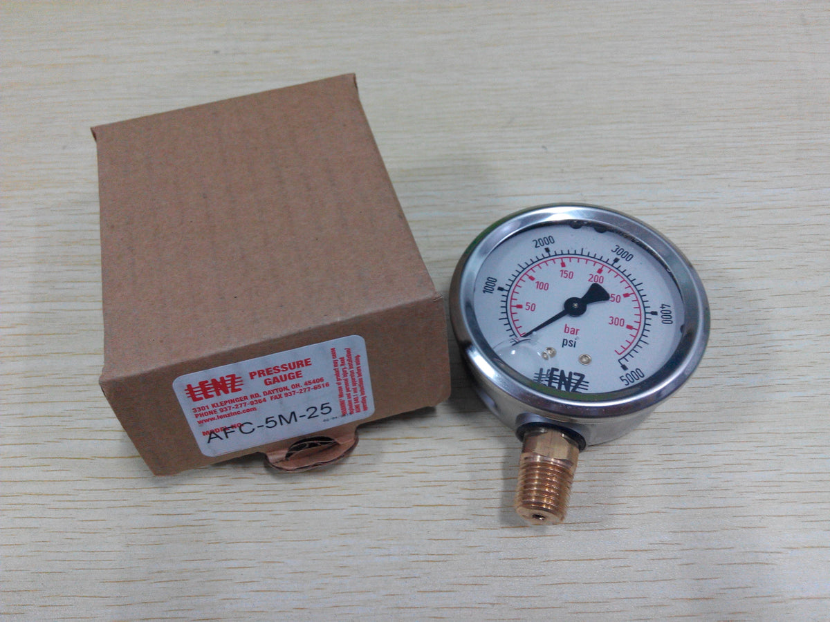 [Last One] LENZ Pressure Gauge AFC-5M-25 - New