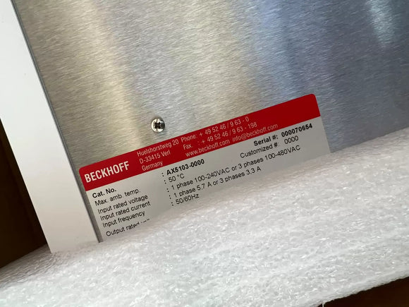 BECKHOFF Sensor AX5103-0000