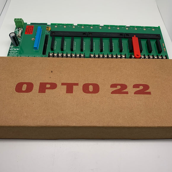 OPTO22 Install the bottom plate SNAP-B12MC