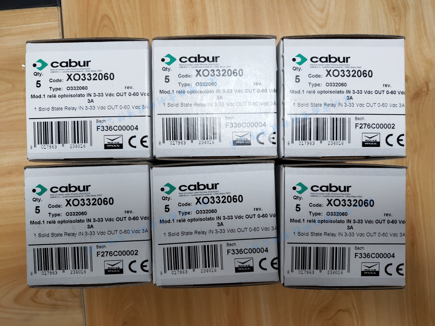 Cabur Relay XO332060