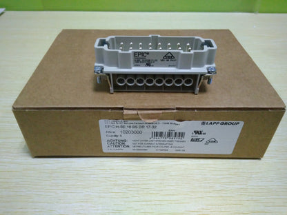 Lapp Group/EPIC Connectors 10203000,H-BE 16 BS