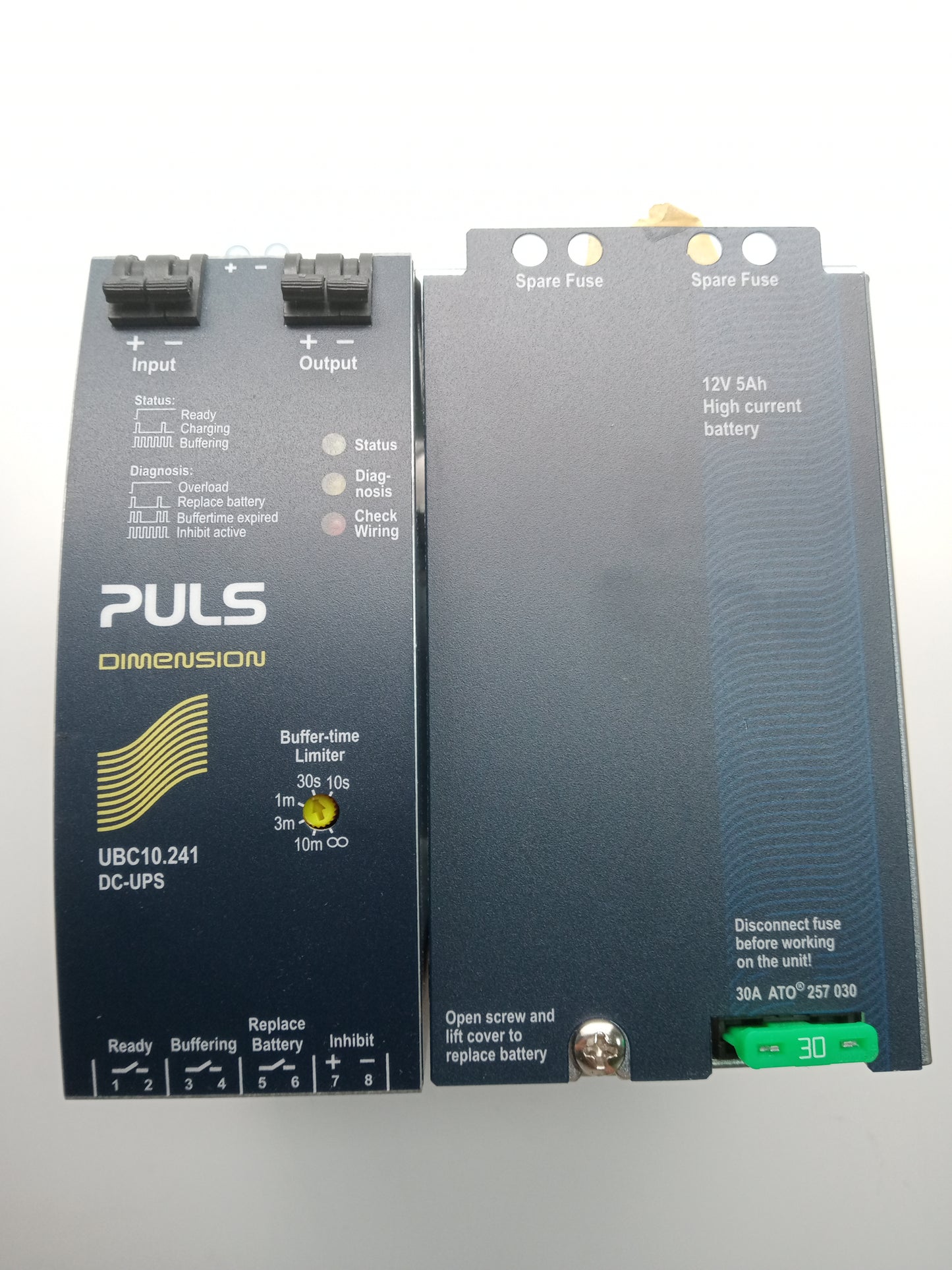 PULS Power Supply UBC10.241-N1 (UBC10.241 without Battery) - Used