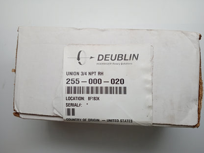 DEUBLIN Rotary Union 255-000-200
